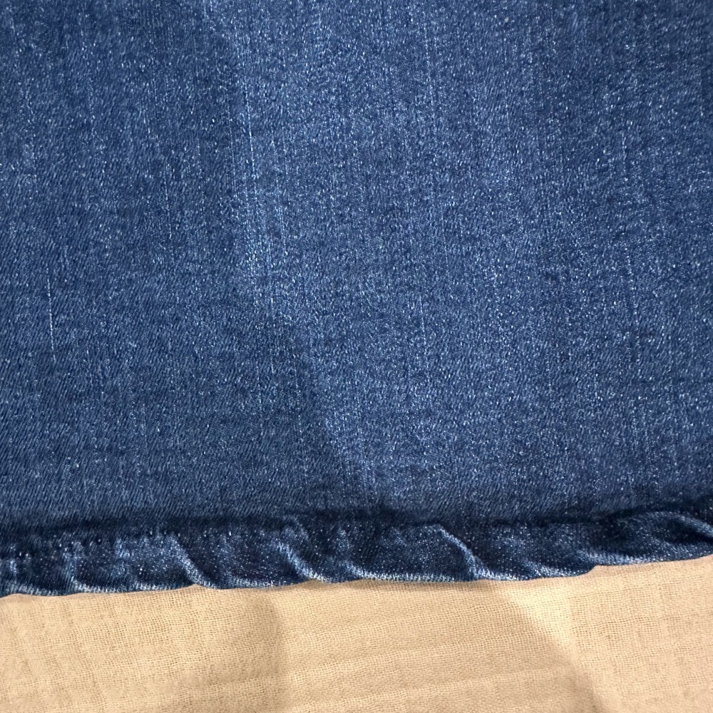 Reformation Eugenia Denim Strapless Dress - Blue - Picture 7 of 9